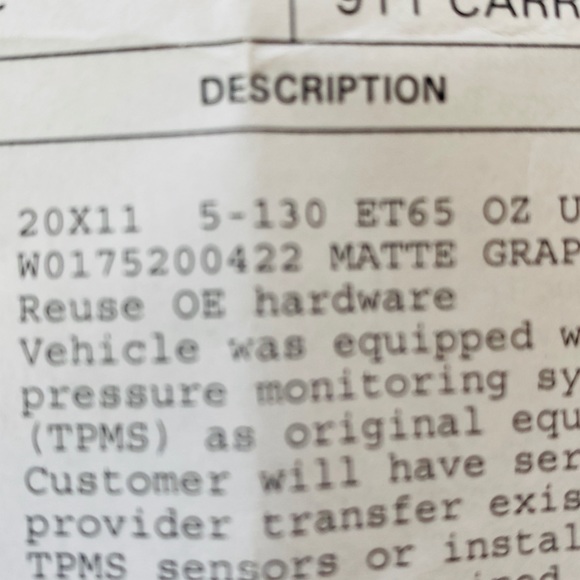 PORSCHE RIMS - Picture 3 of 3